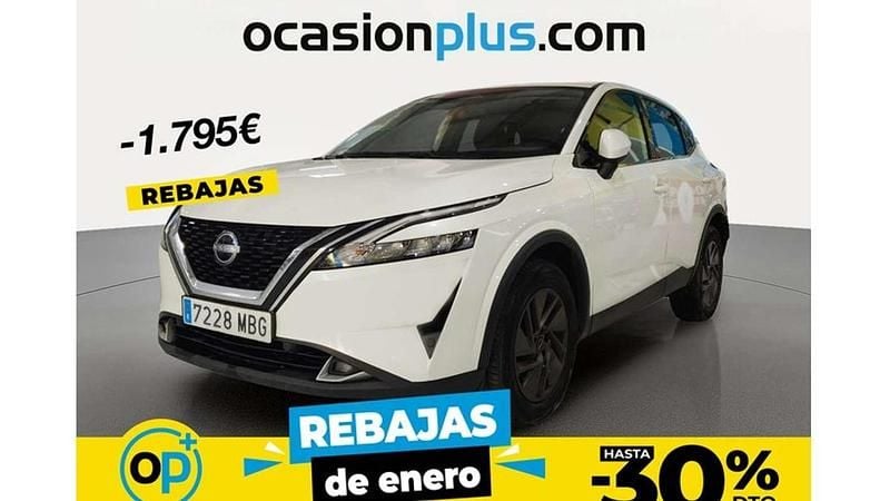 Blanco Usado 2022 Nissan Qashqai Acenta SUV | 17.955 € (Precio justo) - Imagen 1/4
