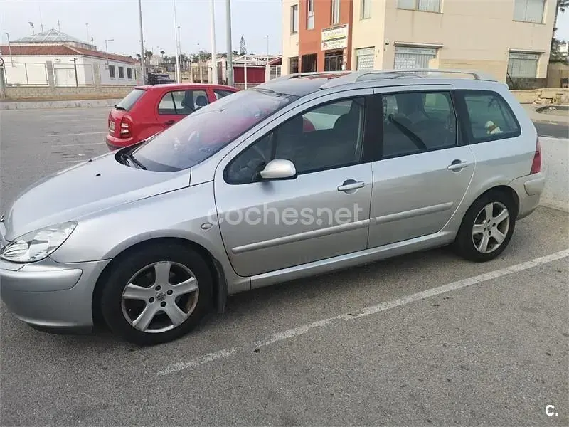 Usado Peugeot 307 110 CV (80 kW) 2002 Gris / plata Familiar