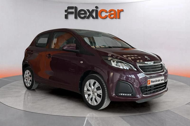 Violeta Usado 2018 Peugeot 108 Active Utilitario | 7490 € (Buen precio) - Imagen 1/4
