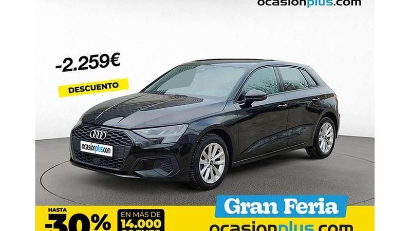 Negro Usado 2023 Audi A3 Sportback Advanced Utilitario | 22.591 € (Buen precio) - Imagen 1/4