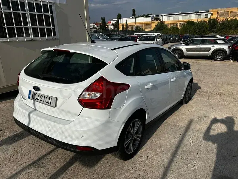 Usado Ford Focus Trend 125 CV (91 kW) 2013 Blanco Berlina
