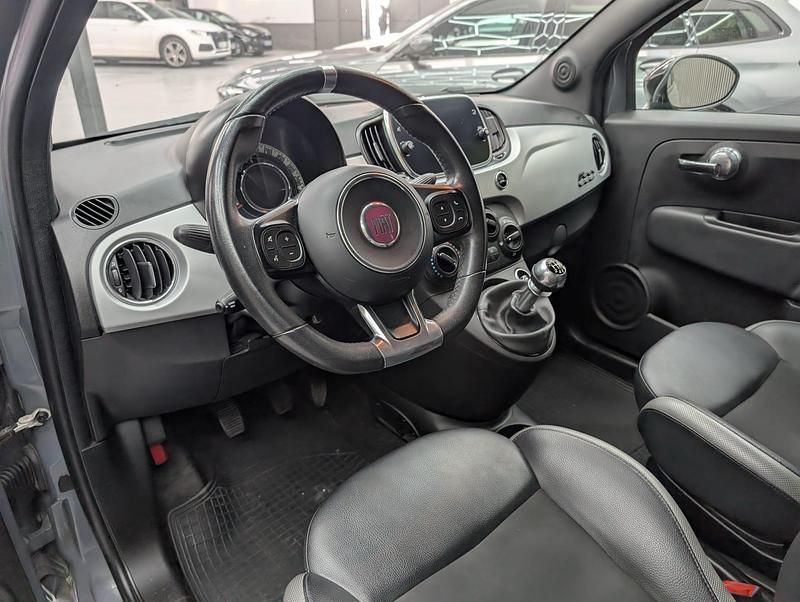 Usado Fiat 500C Connect 70 CV (51 kW) 2022 Gris Descapotable