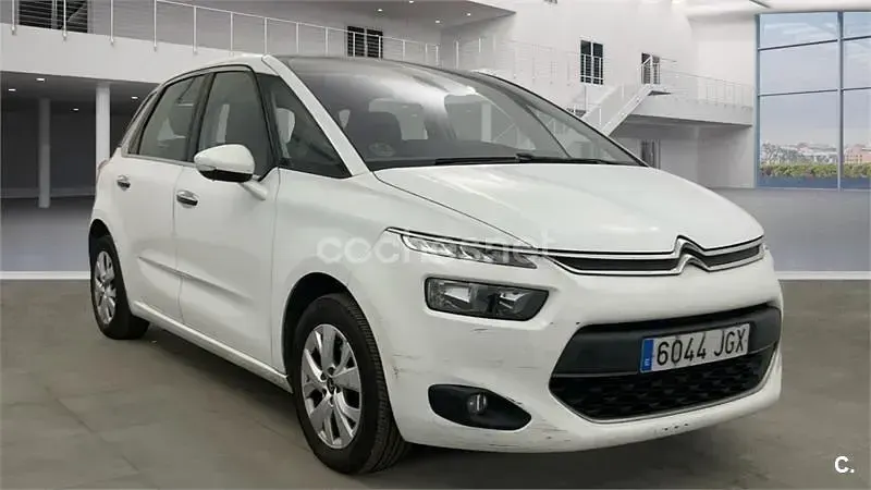 Usado Citroën C4 Picasso Intensive 130 CV (95 kW) 2015 Blanco Monovolumen