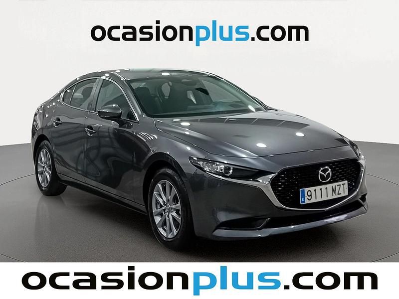 Usado Mazda 3 Prime-Line 140 CV (102 kW) 2025 Gris Berlina