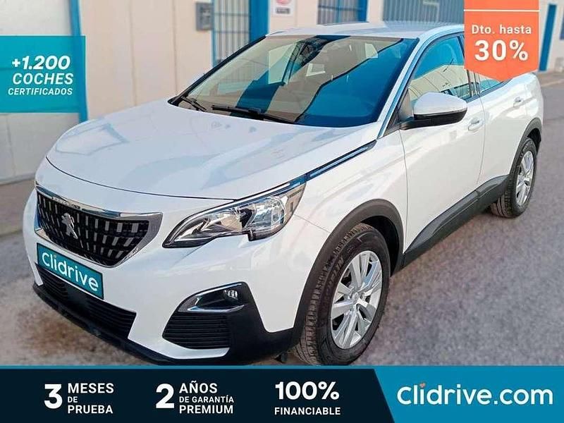 Blanco Usado 2018 Peugeot 3008 Active Monovolumen | 12.290 € (Buen precio) - Imagen 1/4