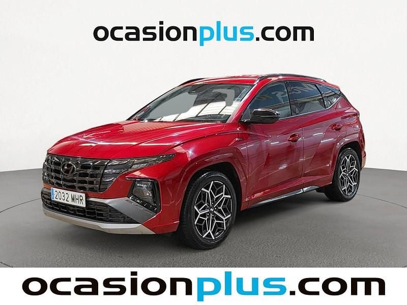 Usado Hyundai Tucson N Line 150 CV (110 kW) 2023 Rojo SUV