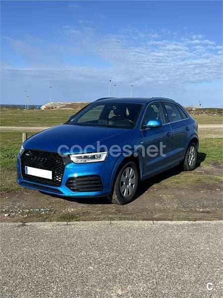 Usado Audi Q3 S-Line 150 CV (110 kW) 2016 Azul SUV