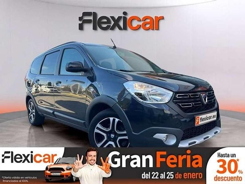 Gris Usado 2022 Dacia Lodgy Comfort Monovolumen | 13.990 € (Buen precio) - Imagen 1/4