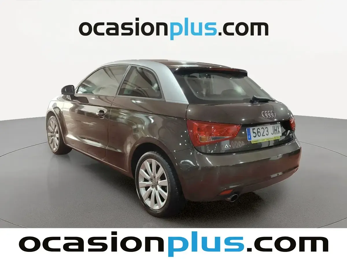 Usado Audi A1 Ambition 86 CV (63 kW) 2014 Marrón Utilitario