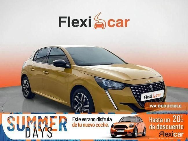 Amarillo Usado 2022 Peugeot 208 Allure Utilitario | 11.290 € (Buen precio) - Imagen 1/4