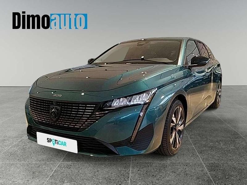 Azul Usado 2022 Peugeot 308 Allure Familiar | 20.900 € (Precio justo) - Imagen 1/4