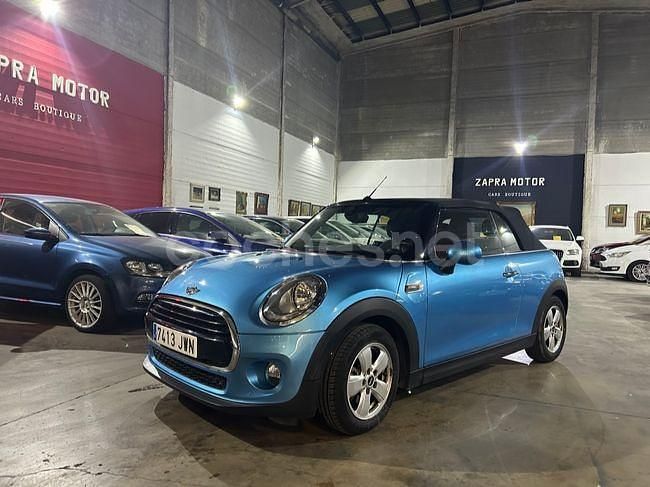 Azul Usado 2017 Mini Cooper Cabriolet Descapotable | 17.600 € (Precio justo) - Imagen 1/4