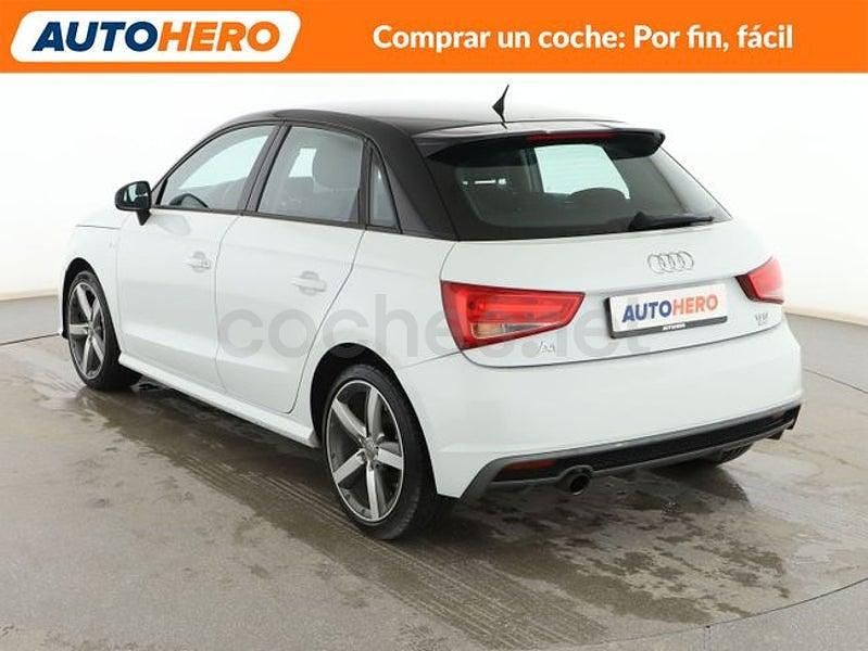 Usado Audi A1 Sportback Attraction 95 CV (69 kW) 2015 Blanco Utilitario