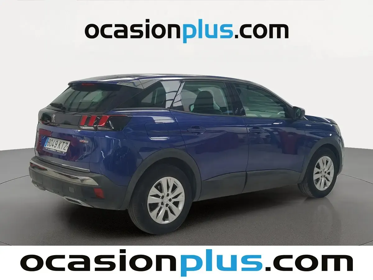 Usado Peugeot 3008 Active 131 CV (96 kW) 2019 Azul SUV