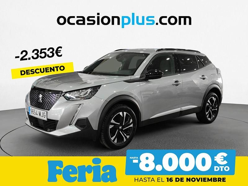 Gris / plata Usado 2023 Peugeot 2008 Allure SUV | 14.990 € (Buen precio) - Imagen 1/4