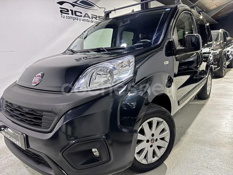 Negro Usado 2019 Fiat Qubo Lounge Monovolumen | 8300 € - Imagen 1/4