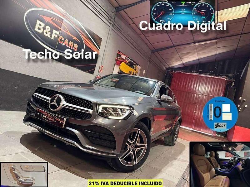 Usado Mercedes GLC300e 317 CV (233 kW) 2022 Gris Coupe