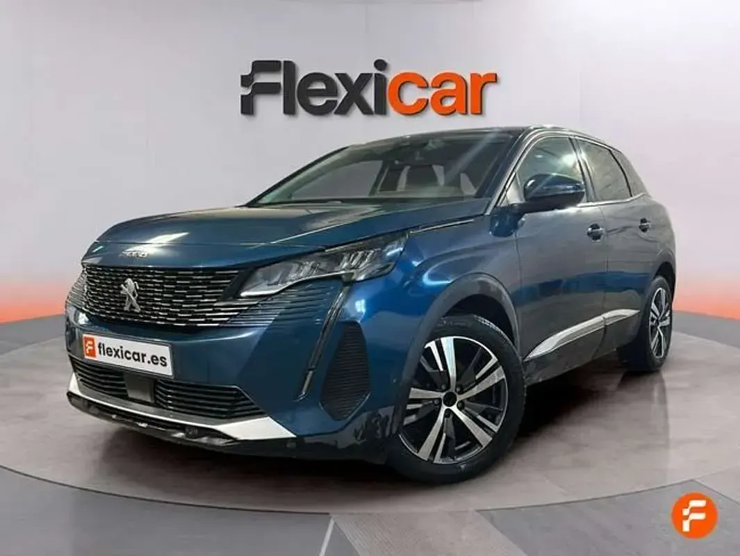Usado Peugeot 3008 Active 131 CV (96 kW) 2021 Azul SUV