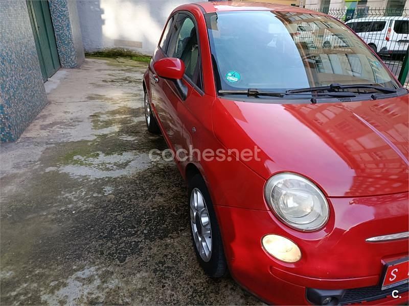 Usado Fiat 500 Sport 100 CV (73 kW) 2010 Rojo Berlina