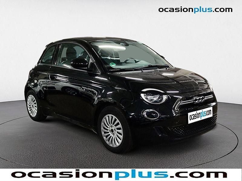 Usado Fiat 500e Action 69 kW (95 CV) 2022 Negro Utilitario