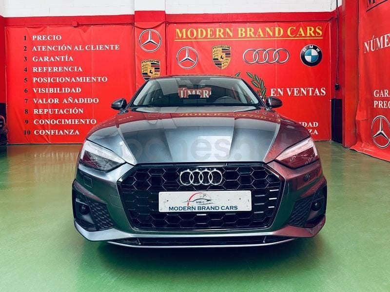 Usado Audi A5 Sportback Premium 190 CV (139 kW) 2021 Gris / plata Utilitario