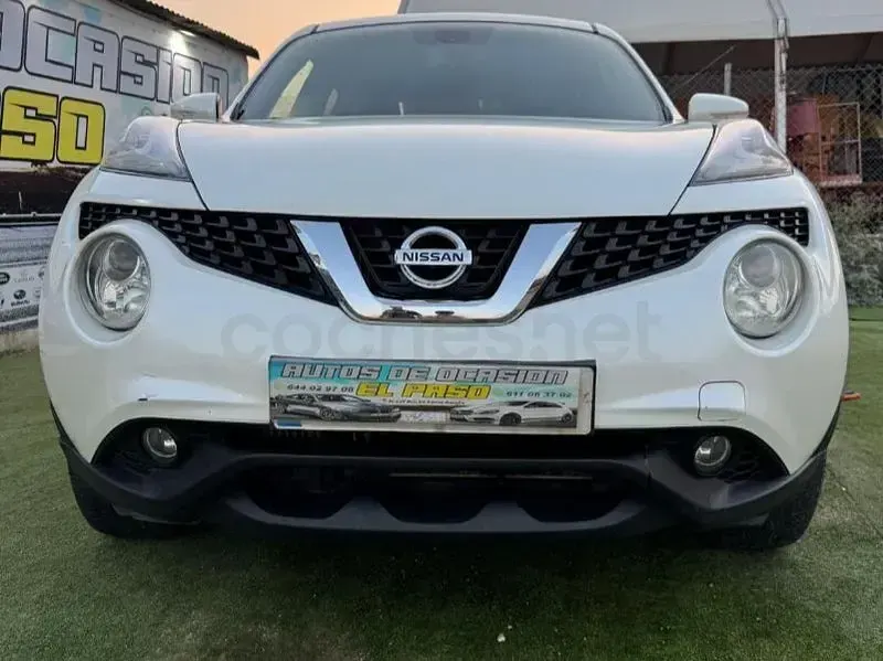 Usado Nissan Juke Tekna 110 CV (80 kW) 2014 Blanco SUV