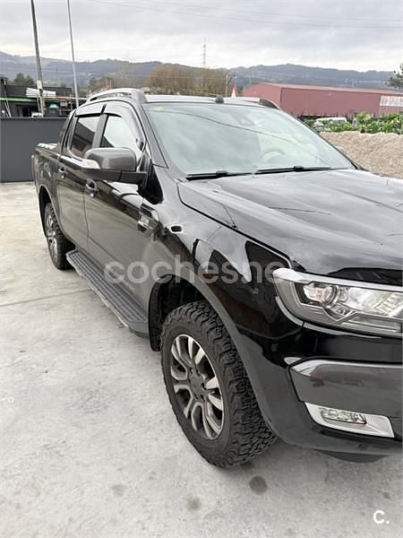 Usado Ford Ranger Wildtrack 200 CV (147 kW) 2018 Negro Recogida