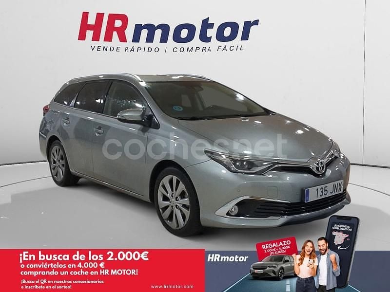 Gris / plata Usado 2016 Toyota Auris Advance Familiar | 10.990 € (Precio justo) - Imagen 1/4