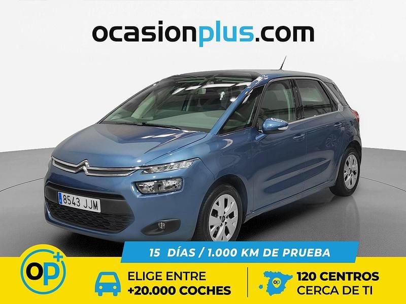 Usado Citroën C4 PureTech 130 CV (95 kW) 2015 Azul Monovolumen