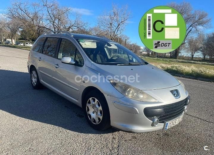 Gris / plata Usado 2006 Peugeot 307 Familiar | 1800 € (Super precio) - Imagen 1/4