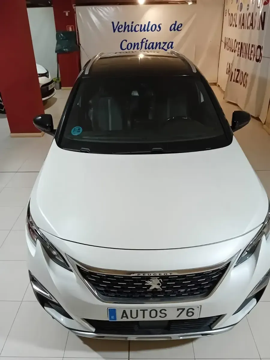 Usado Peugeot 3008 GT-line 130 CV (95 kW) 2020 Blanco SUV