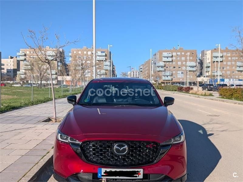 Usado Mazda CX-5 Homura-Line 165 CV (121 kW) 2024 Rojo SUV