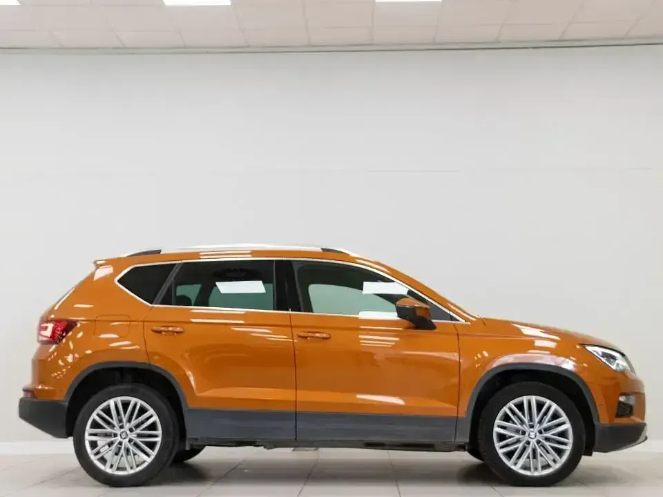 Usado Seat Ateca 150 CV (110 kW) 2018 Naranja SUV