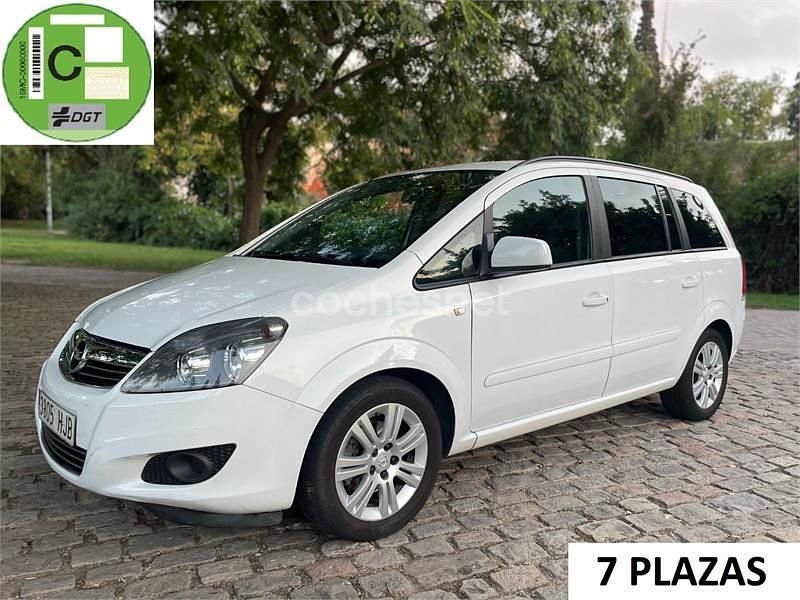 Blanco Usado 2012 Opel Zafira Family Monovolumen | 8200 € (Precio justo) - Imagen 1/4