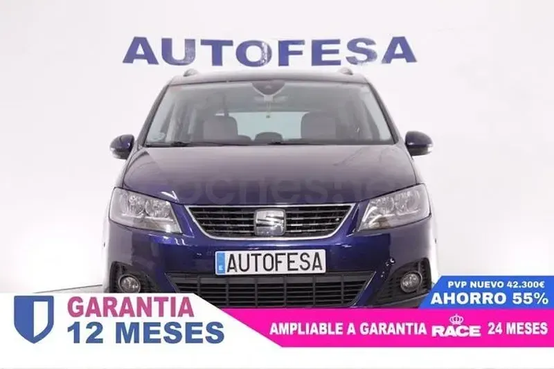 Usado Seat Alhambra Style 150 CV (110 kW) 2019 Azul Monovolumen