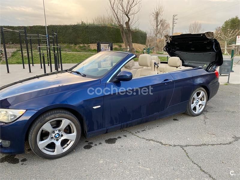 Usado BMW 320 Cabriolet 184 CV (135 kW) 2012 Azul Descapotable
