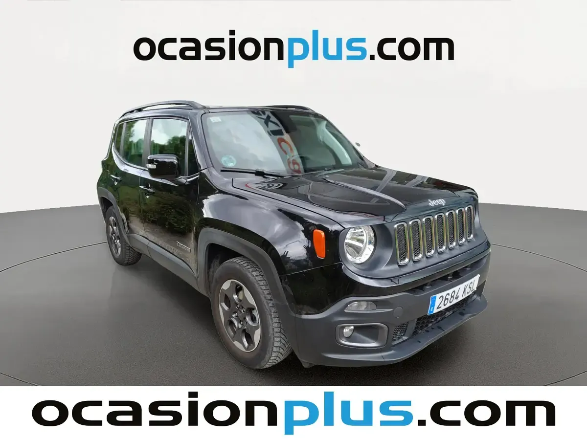 Usado Jeep Renegade 106 CV (77 kW) 2018 Negro SUV