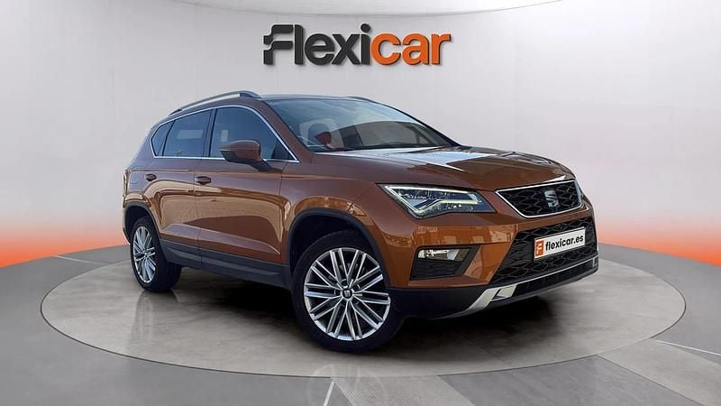 Usado Seat Ateca Style 150 CV (110 kW) 2018 Naranja SUV