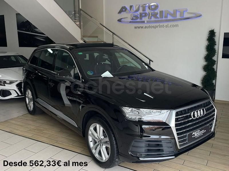 Usado Audi Q7 S-Line 231 CV (169 kW) 2019 Negro SUV