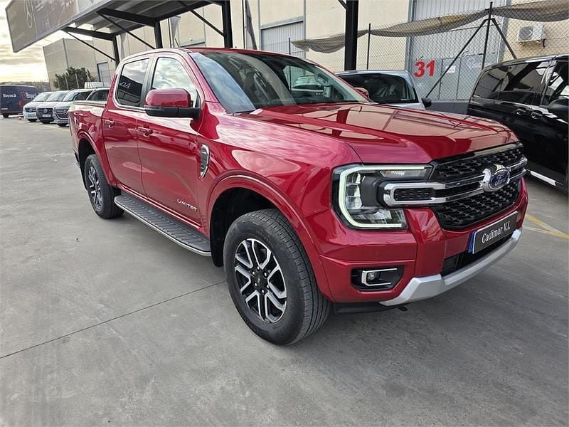 Usado Ford Ranger Limited 170 CV (125 kW) 2023 Rojo Pickup/Camioneta