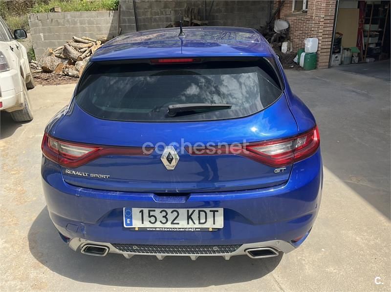 Käytetty Renault Mégane GT Line GT 160 HP (117 kW) 2017 Sininen Sedan