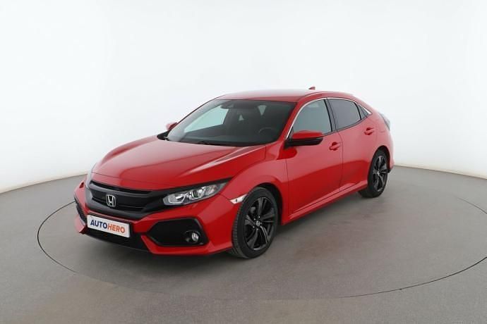 Rojo Usado 2018 Honda Civic Elegance Berlina | 17.199 € (Precio justo) - Imagen 1/3
