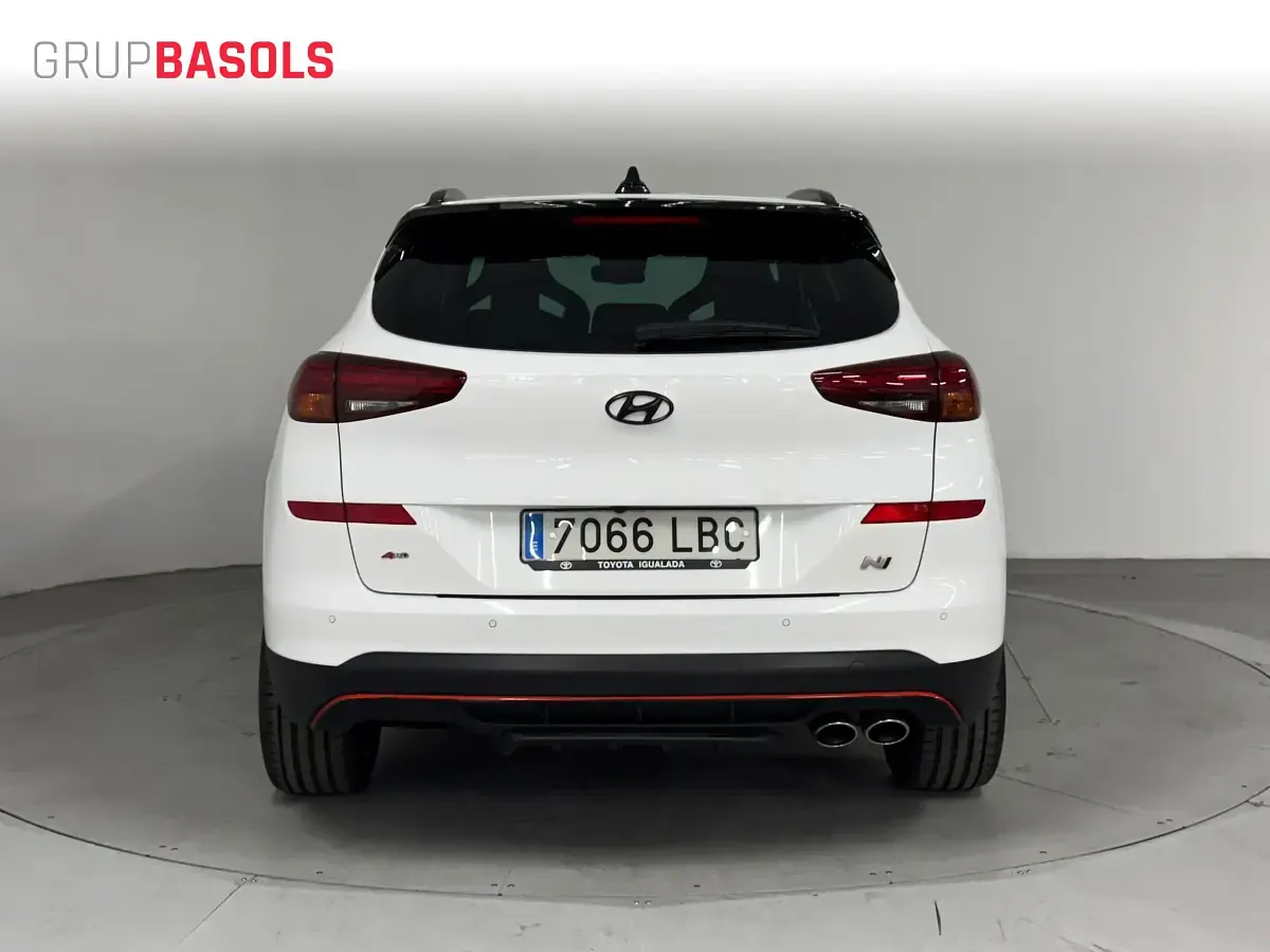 Usado Hyundai Tucson N Line 177 CV (130 kW) 2019 Blanco SUV