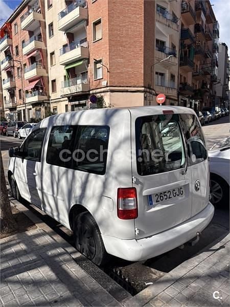 Usado VW Caddy Life 75 CV (55 kW) 2008 Blanco Monovolumen