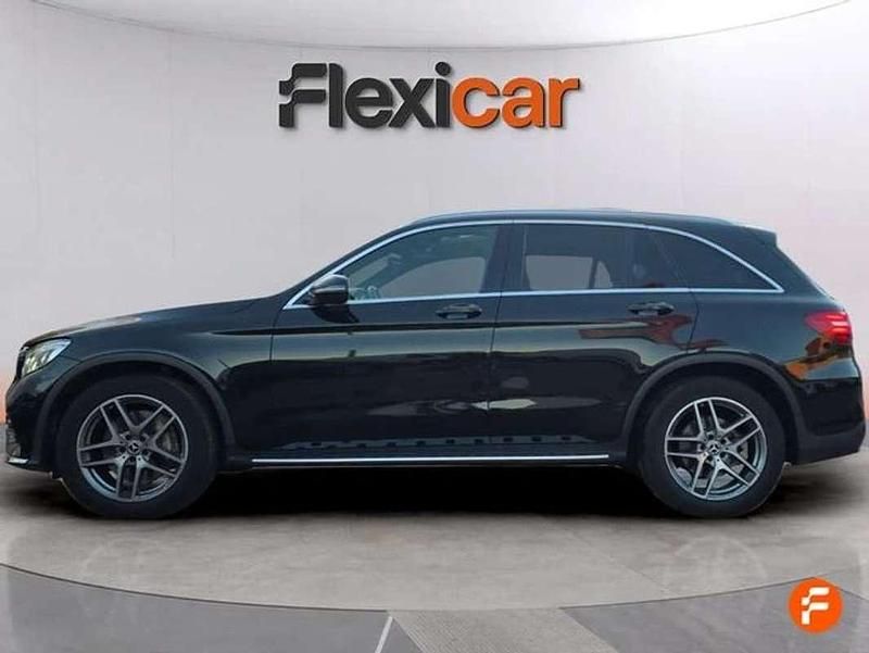 Usado Mercedes GLC220 170 CV (125 kW) 2017 Negro SUV