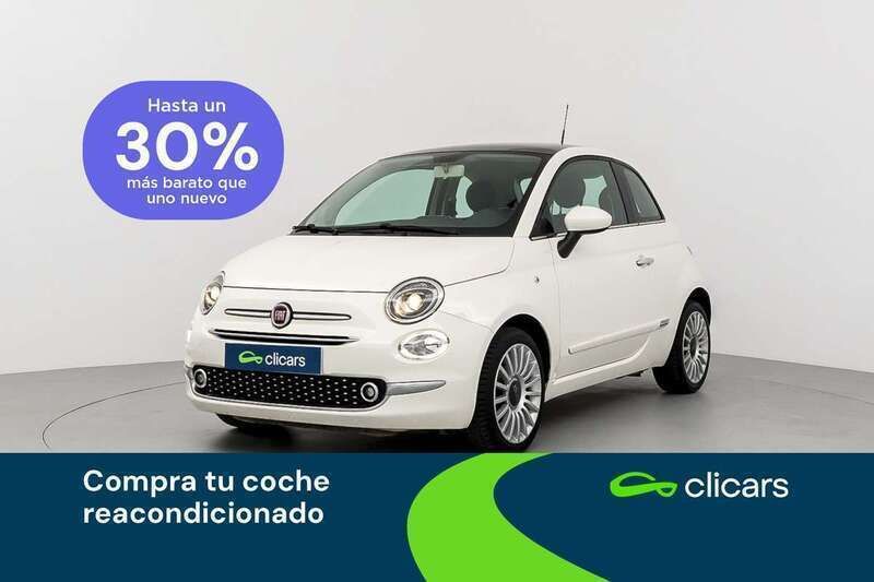 Blanco Usado 2016 Fiat 500 Lounge Utilitario | 8090 € (Buen precio) - Imagen 1/4