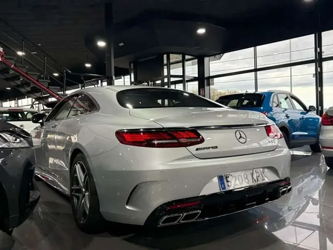 Usado Mercedes S63 AMG AMG 620 CV (456 kW) 2018 Plateado Coupe