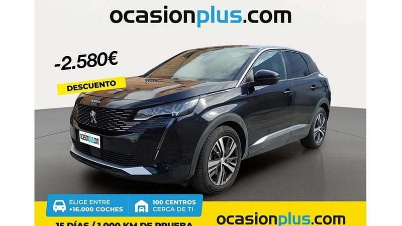 Negro Usado 2023 Peugeot 3008 Allure Monovolumen | 20.264 € (Precio justo) - Imagen 1/1