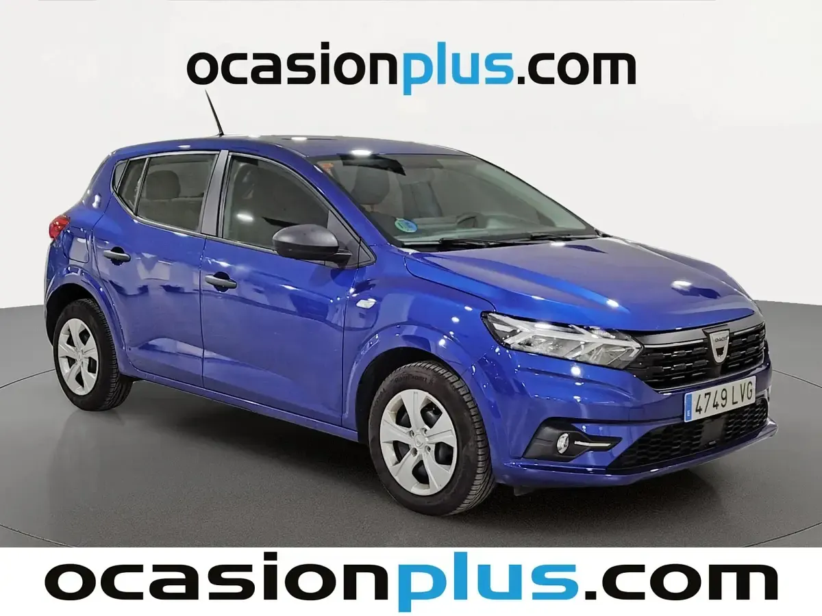 Usado Dacia Sandero Essentiel 101 CV (74 kW) 2021 Azul Utilitario
