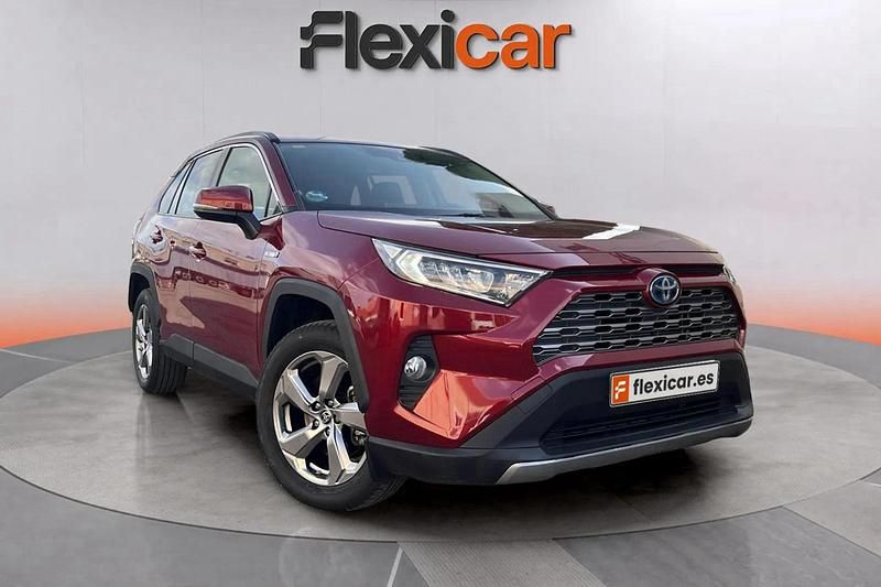 Granate Usado 2020 Toyota RAV4 Hybrid Advance SUV | 23.990 € (Super precio) - Imagen 1/4
